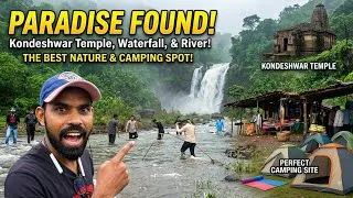 Thumbnail: 🌧️Best Place in Badlapur in Monsoon Badlapur Monsoon Trek! Hidden River Stream & Kondeshwar Temple 