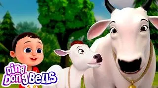Thumbnail: Gaiya Meri Gaiya - गैया मेरी गैया + More Hindi Nursery Rhymes for Kids | Ding Dong Bells