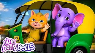 Thumbnail: बिल्ली मौसी का ऑटो | Billi Mausi Ka Auto | Fun Hindi Rhymes for Kids | Ding Dong Bells