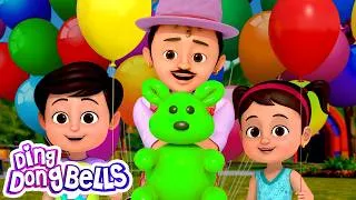Thumbnail: Gubbare Wala - गुब्बारे वाला + More Hindi Rhymes for Children | Ding Dong Bells