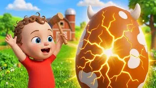 Thumbnail: Old MacDonald Had a Surprise Egg! 🥚🐄 Farm Animals | Ding Dong Kids English Nursery Rhymes