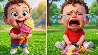 Thumbnail: If You're Happy and You Know It! 😊🍦 Happy & Sad Emotions Song | Ding Dong Kids Nursery Rhymes
