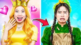 Thumbnail: Rich Girl Vs Poor Girl Swap Lives Overnight! Rich Princess Became Poor Maid