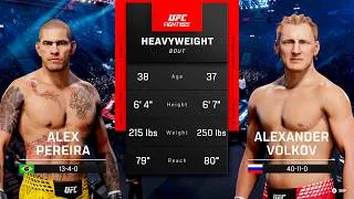 Thumbnail: UFC 6 - Alex Pereira vs Alexander Volkov | 4K 60FPS