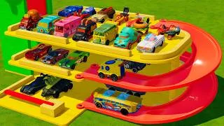 Thumbnail: TRANSPORTING ALL HOT WHEELS CARS WITH BIG TRUCKS! Farming Simulator 22