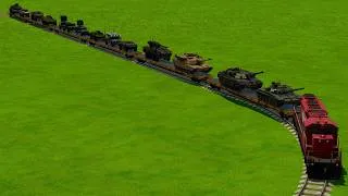 Thumbnail: TRANSPORTING MILITARY VEHICLES, TANKS & ARMORED CARS WITH BIG TRUCKS! Farming Simulator 22