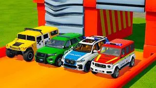 Thumbnail: TRANSPORTING POLICE CARS & EMERGENCY VEHICLES ON HOT WHEELS TRACK! Farming Simulator 22 Modpacks