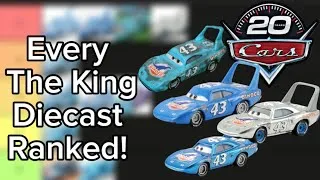 Thumbnail: Strip Weathers aka “The King” Mattel Diecast RANKED | Disney Cars 20th Anniversary 