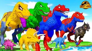 Thumbnail: RELEASE ALL 96 LAND DINOSAURS SPECIES SINGLE EGG IN BIOSYN SANCTUARY - Jurassic World Evolution 2