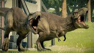 Thumbnail: RELEASE ALL 86 LARGE AND MEDIUM CARNIVORE,HERBIVORE DINOSAURS - Jurassic World Evolution 2