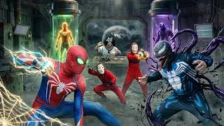 Thumbnail: Robot Red Spider-Man Saves Spider-Man From The Evil Doctor's Lab!