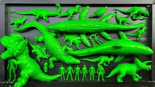 Thumbnail: Dinosaurus Jurassic World Dominion: T-rex/ Brachiosaurus/ Skibidi/ Spider-Man/ KingKong/ KingGidorah