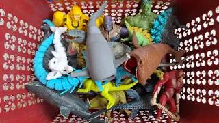 Thumbnail: Dinosaurs Jurassic world dominion T Rex,indominus Rex,Spinosaurus,Triceratops,kong x Godzilla,bloop,
