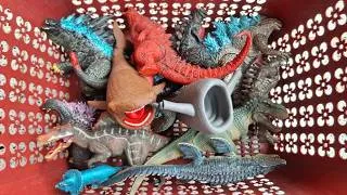 Thumbnail: Dinosaurs Jurassic world dominion T Rex, indominus Rex,Spinosaurus,Triceratops,kong x Godzilla,bloop