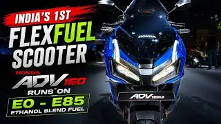 Thumbnail: Honda Adv 160 India's 1st Flex Fuel Scooter E0 - E85 Compatible