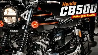 Thumbnail: Honda CB 500 First Look Walkaround 