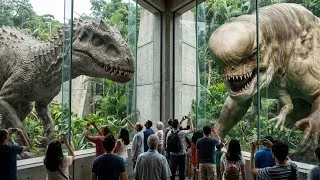 Thumbnail: I Found a Dinosaur Zoo | Jurassic World Rebirth D-Rex Vibes (AI POV)