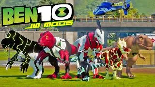 Thumbnail: BEN10 Dinosaur Fusion. Your Favorite Ben 10 Aliens but Dinosaurs Invades Jurassic World Park