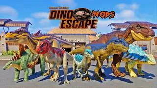 Thumbnail: Chaos Theory, Dino Escape Mods: The Great Battle Tournament in Jurassic World Evolution Park.