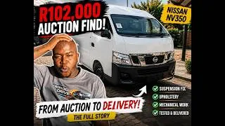 Thumbnail: We Bought This Nissan NV350 for R102,000 At Gobid... Then It Drank R2,000 of Fuel!