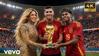 Thumbnail: Shakira | Spain: Kings of the World | Football Song | World Cup Song 2026 | 4K