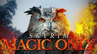 Thumbnail: I Tried Playing Skyrim as a Pure Mage