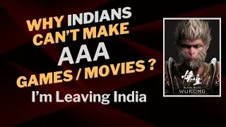 Thumbnail: Why Indians Can't Build a AAA Game. Here's Real Problems - Akshay Gadekar