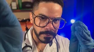 Thumbnail: ASMR 1 Minute Doctor Light Eye Exam Follow The Light, Follow My Instructions Visual Medical Test