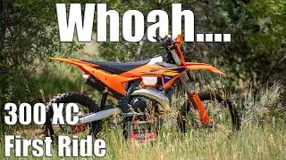Thumbnail: Is the KTM 300 XC Literally Cheating? (Back-to-Back with 500 EXC-F)