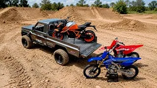 Thumbnail: KTM 1290 Super Duke Crashed on the Mountain! Yamaha YZ & GASGAS MC Join the RC Land Cruiser Rescue