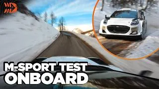 Thumbnail: Armstrong M-Sport WRC Monte Carlo 2026 Testing ONBOARD 🇲🇨