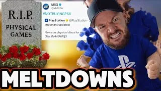 Thumbnail: PS5 Fanboys Have MELTDOWNS Over Playstation Killing Physical Games Disc
