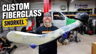 Thumbnail: I Built a Custom Fiberglass Snorkel for My 4x4 Van 💪