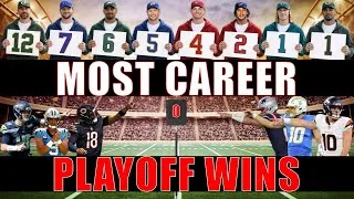 Thumbnail: Which QB Gets Most Playoff Wins???
