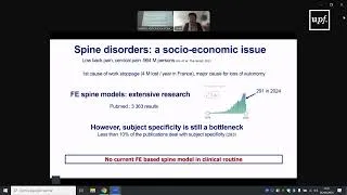 Thumbnail: Subject specific modelling of the spine, from basic research to clinical routine