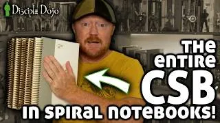 Thumbnail: Reviewing the CSB Spiral Notebook Bible (full set)