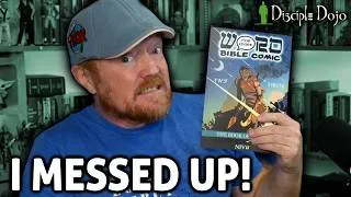 Thumbnail: I MADE A MISTAKE! (Word for Word Bible Comic CORRECTION!)
