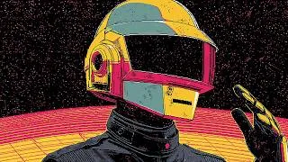 Thumbnail: 🚀Daft Punk Inspired Funk & Synthwave Mix 2040🚀Nu Disco, Chillwave, Electronic, Retro Funk 🛸🌌