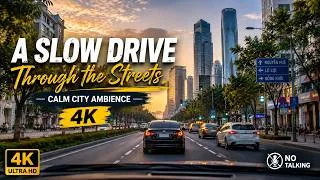 Thumbnail: A Slow Drive Through the Streets | Calm City Ambience | 4K