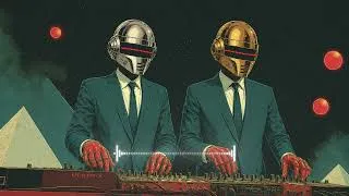Thumbnail: Disco Punk Beyond Tomorrow🪩🤖 | Chill Disco, Funk, French House Playlist