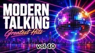 Thumbnail: MODERN TALKING Style 2026 -- Nonstop Euro Disco Mix | Best 80s Disco Remix #RetroDance #vol40