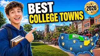 Thumbnail: Top 10 Best College Towns to Live in America (2026 Ranked)