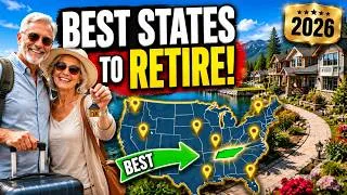 Thumbnail: Top 10 Best States for Retirement in America 2026 | Where Retirees Are Moving Now