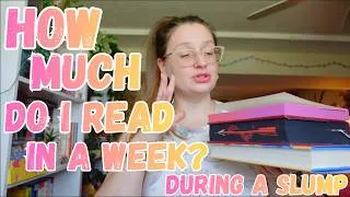 Thumbnail: how much do i read in a week?