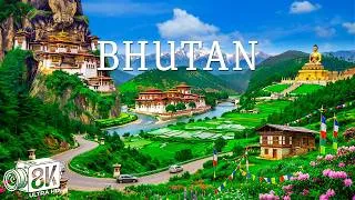 Thumbnail: Bhutan 8K UHD – Discover the Himalayan Kingdom with Cliffside Monasteries & Breathtaking Landscapes