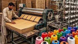 Thumbnail: How Textile Yarn Paper Cones Are Made | Complete Factory Process