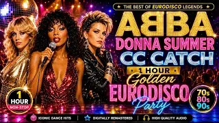 Thumbnail: Boney M, ABBA, Donna Summer & Modern Talking 🔥 Golden Eurodisco Legends | Non-Stop Club Classics Mix