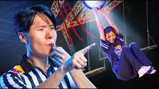 Thumbnail: I made an obstacle course to torture my friends