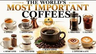 Thumbnail: The 8 Most Consumed Coffees in the World Ranked and Explained.
