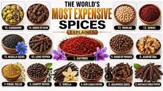Thumbnail: The 15 Most Expensive Spices in the World Ranked and Explained in 12 min.